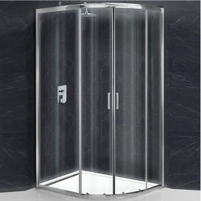 Душевой уголок BelBagno Uno 120х90 UNO-195-RH-2-120/90-C-Cr профиль Хром стекло прозрачное