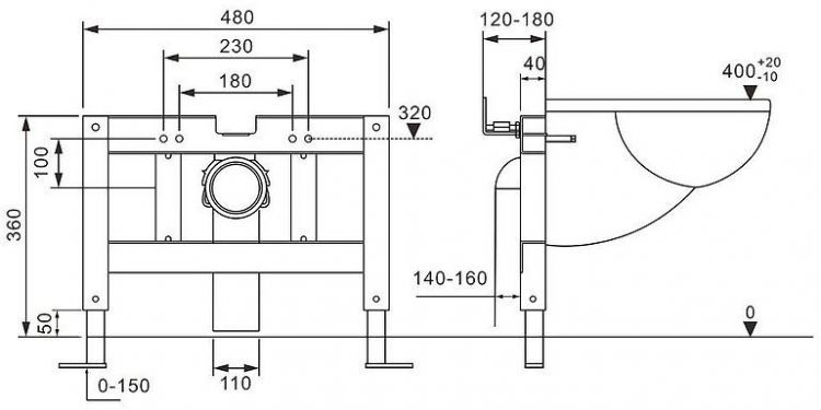 Комплект унитаза с инсталляцией Abber Bequem AC1105P-AC0101P цвет Белый с сиденьем Микролифт Комплект унитаза с инсталляцией Abber Bequem AC1105P-AC0101P цвет Белый с сиденьем Микролифт