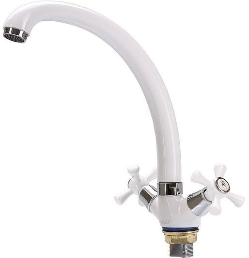 Смеситель для кухни Ekko E42332 цвет Белый