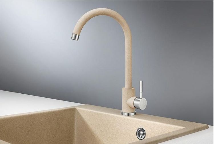 Смеситель для кухни Granula Standart ST-4031 цвет Песок