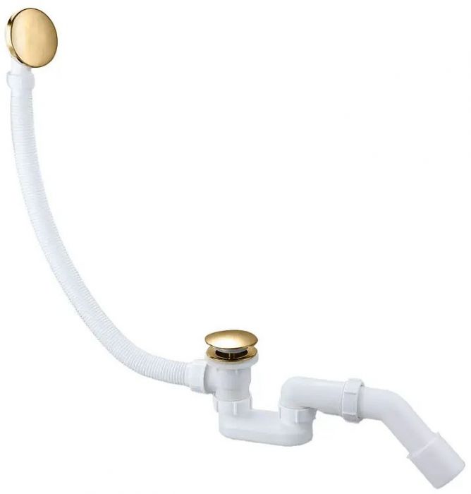 Слив-перелив FILARETE FL90GO click-clack цвет Золото глянцевое