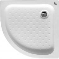 Акриловый поддон для душа Gemy 80х80х16 радиальный Белый