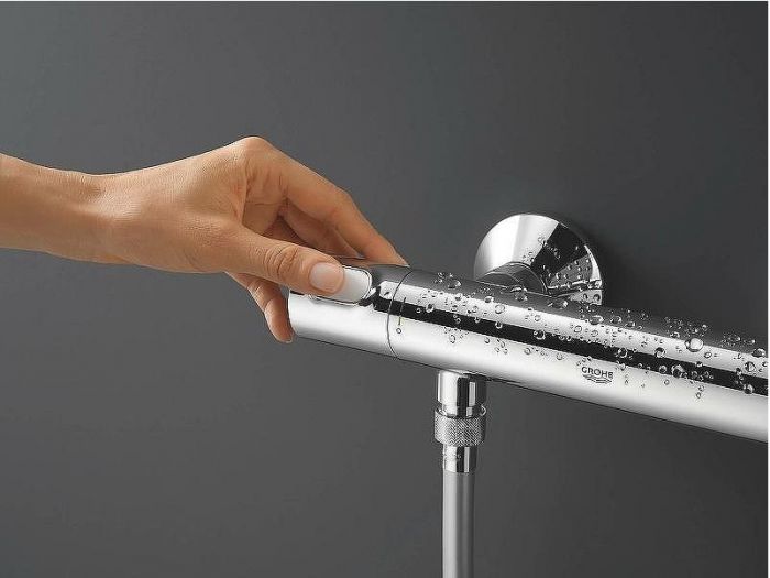 Смеситель для душа Grohe Grohtherm 500 34793000 с термостатом Хром