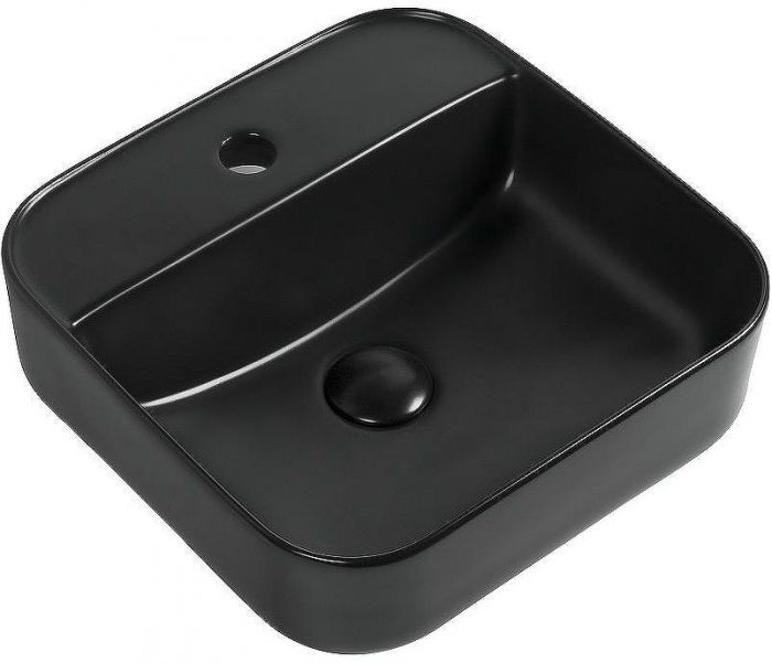 Раковина Aquanet City-2-MB 39 273669 Черная матовая