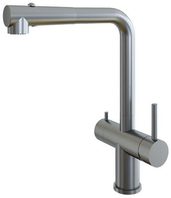 Смеситель для кухни Grandex Aqua Integra-SP 902049 цвет Сатин