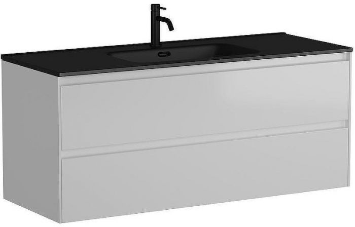 Тумба под раковину Sancos Cento 120 CN120-1W подвесная Белый глянец