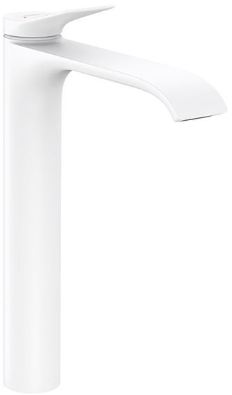 Hansgrohe Vivenis Смеситель для раковины, 1 отв., цвет: белый матовый