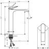 Hansgrohe Vivenis Смеситель для раковины, 1 отв., цвет: белый матовый