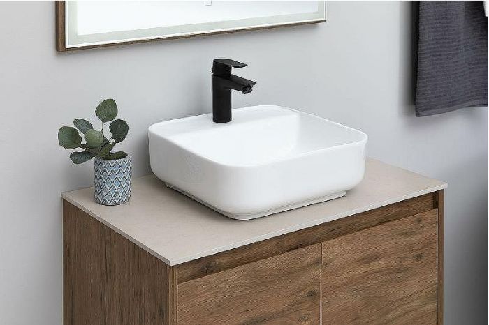 Смеситель для раковины Aquanet Static AF330-10B 261820 Черный матовый