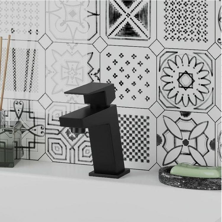 Смеситель для раковины Paini Torre 98YO205 Черный матовый Смеситель для раковины Paini Torre 98YO205 Черный матовый