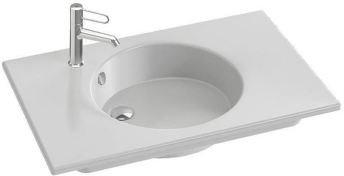 Раковина Jacob Delafon Odeon Rive Gauche 80 EXAW112-Z-00 Белая
