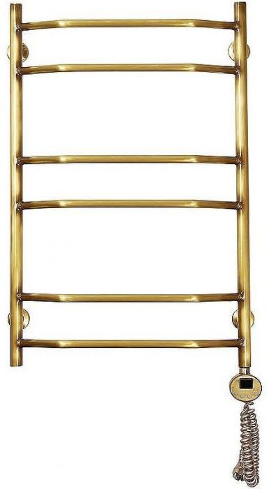 Электрический полотенцесушитель Domoterm Лаура П6 600x800 АБР ER Античная бронза