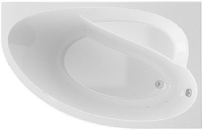 Акриловая ванна Alex Baitler Nero 160х100 R без гидромассажа