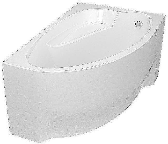 Акриловая ванна Alex Baitler Nero 160х100 R без гидромассажа