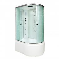 Душевая кабина Deto EM 4511L с гидромассажем и электрикой 110x80x220