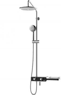Душевая система Lemark Tropic LM7009C Хром Черный