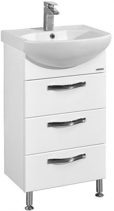 Тумба под раковину Aquaton Ария 50 Н 1A140201AA010 Белая