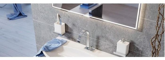 Зеркало Aqwella 5 Stars Genesis 120 GEN0212 с подсветкой