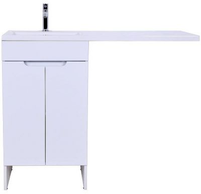 Тумба с раковиной Orange Kandy 110 L OPKD-110TUW+RAL Белый глянец