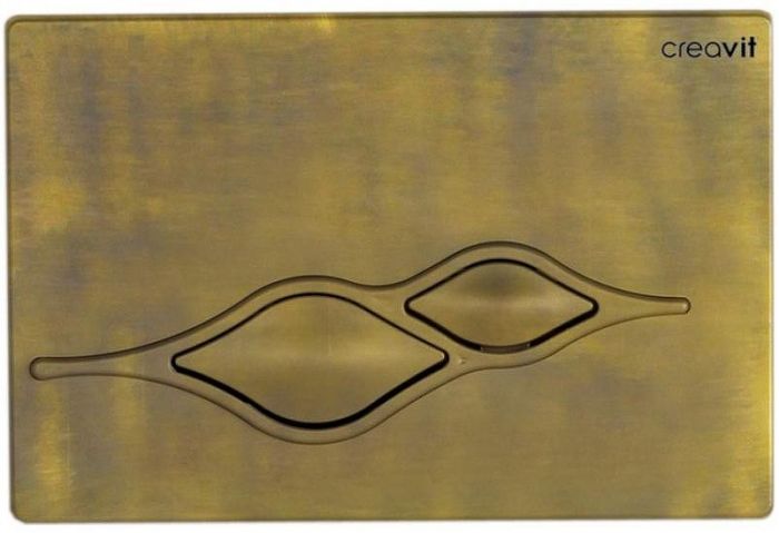 Клавиша смыва Creavit Ufo GP1007.00 Бронза