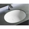 Умывальник CERAMICANOVA Element овальный встраиваемый под столешницу с крепежом и шаблоном для установки CN6043