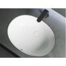 Умывальник CERAMICANOVA Element овальный встраиваемый под столешницу с крепежом и шаблоном для установки CN6043