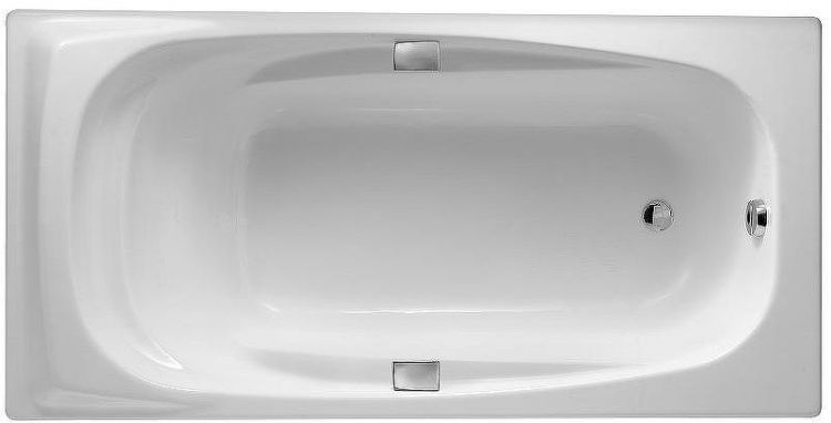 Чугунная ванна Jacob Delafon Super Repos 180x90 E2902-00 с антискользящим покрытием
