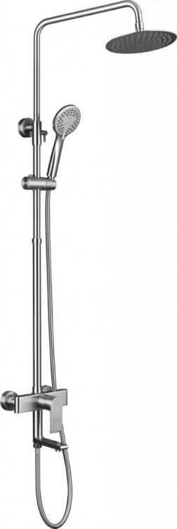 Душевая колонна со смесителем для ванны, верхним и ручным душем BELBAGNO NOVA NOV-VSCM-IN