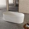 Ванна из искусственного камня Abber Stein 170х75 AS9601 Белая без гидромассажа