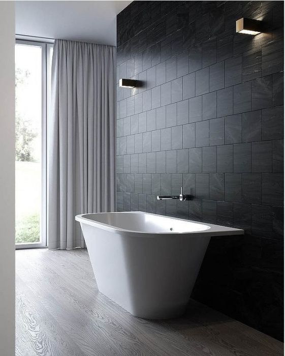 Ванна из искусственного камня Holbi Galatea 169x77 1.01.003.11.1 Белая матовая