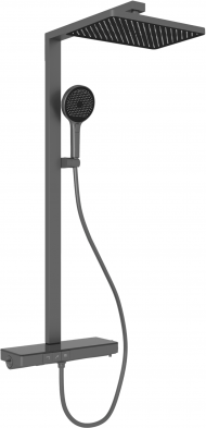 Душевая система Sancos Vos с термостатом вороненая сталь,SC6100GG Душевая система Sancos Vos с термостатом вороненая сталь,SC6100GG