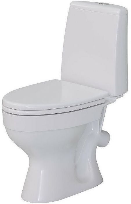 Унитаз компакт Aringa Сиена AR01005WH с бачком и сиденьем Микролифт