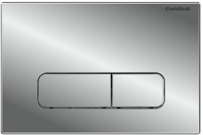 Клавиша смыва Charus Elegia FP.320.21.01 цвет Хром глянцевый