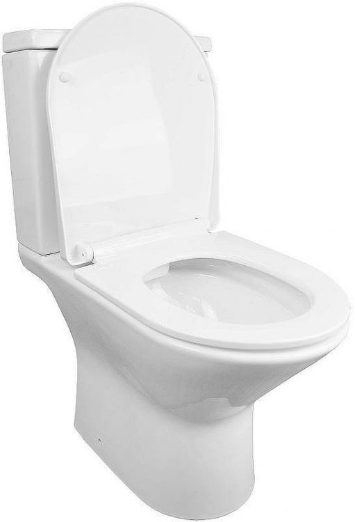 Унитаз компакт Azario Fretta New AZ-1223B с бачком и сиденьем Микролифт Унитаз компакт Azario Fretta New AZ-1223B с бачком и сиденьем Микролифт