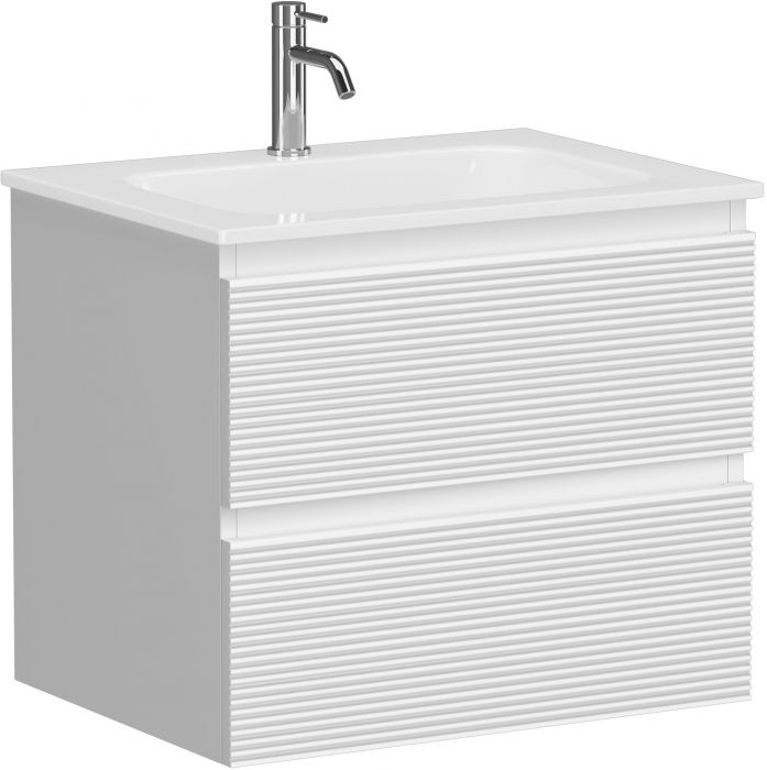 Тумба подвесная SANCOS под раковину Folk, Bianco 590х445х500, FL60W