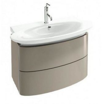 Тумба для ванной Jacob Delafon Presquile EB1103-N21 подвесная, 65 см, серый титан, лак