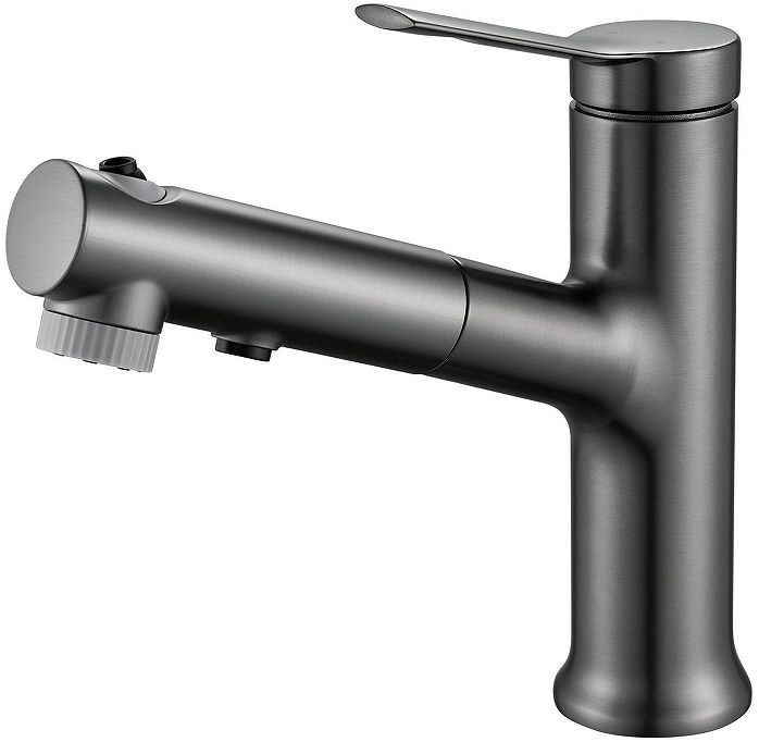 Смеситель для раковины Raffine F281T цвет Оружейная сталь