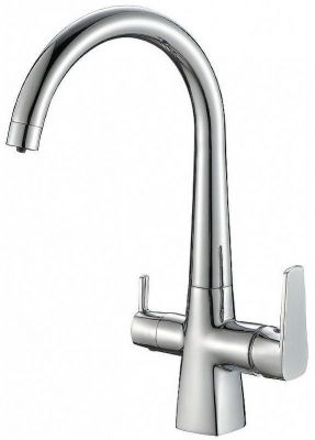 Смеситель для кухни ZorG Steel Hammer SH819CR Хром