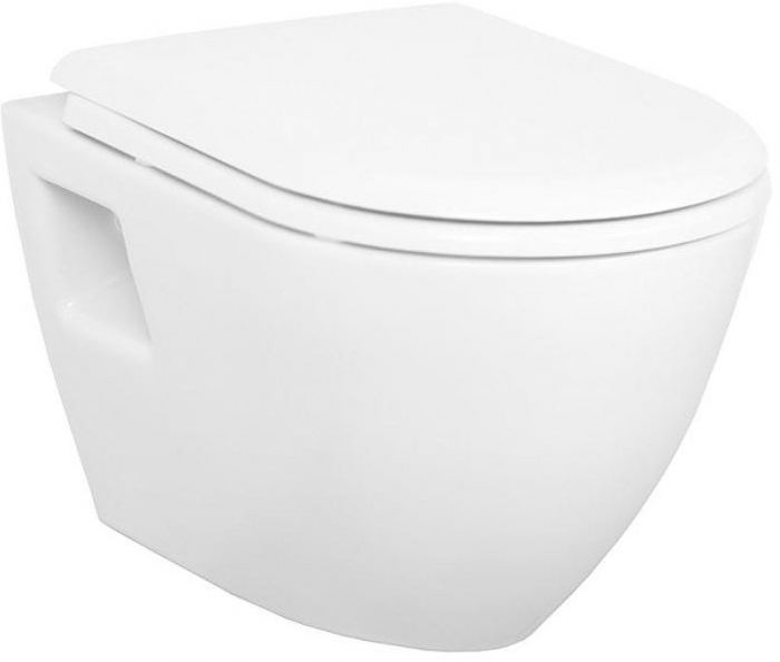 Унитаз Creavit Terra TP325-11CB00E-0000 подвесной Белый без сиденья