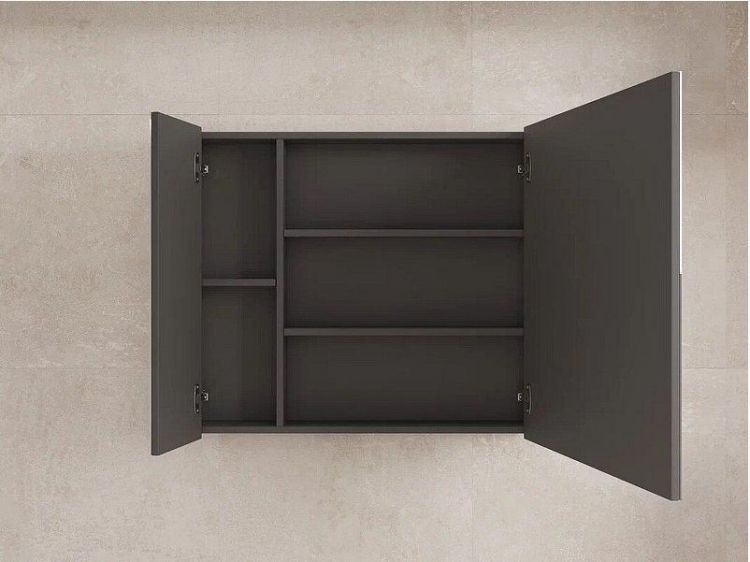 Зеркальный шкаф Style Line Лима 80 ЛС-00002344 цвет Белый матовый