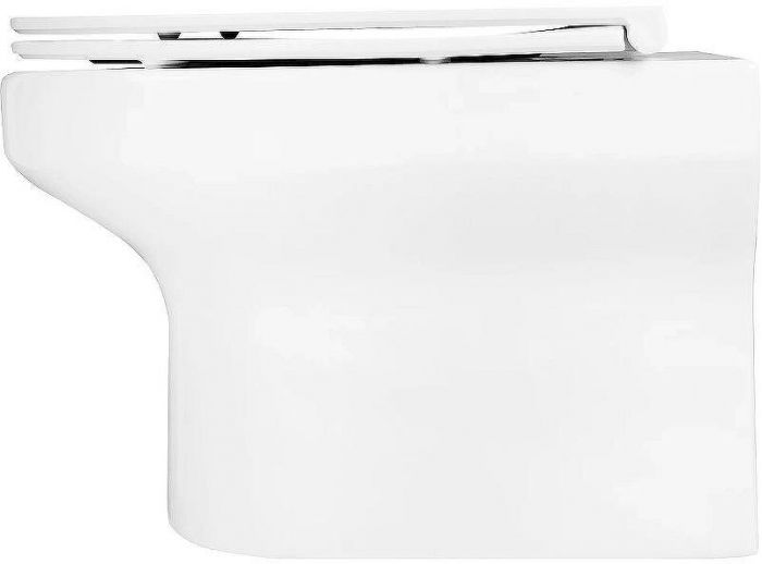 Комплект унитаза Jacob Delafon Elite EDX114RU-00 с инсталляцией Cersanit Black 35 S-IN-BLACK-Cg-w с сиденьем Микролифт и клавишей смыва Хром