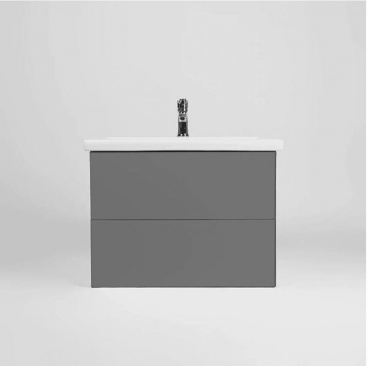 Тумба под раковину VIANT София 70 VSOF70COG-T2YP подвесная Графит