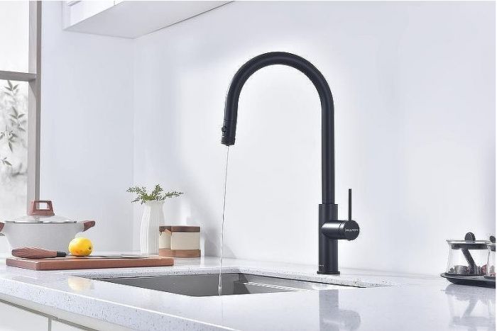 Смеситель для кухни Paulmark Galant Ga213077-AN Антрацит