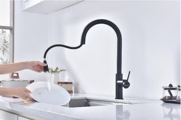 Смеситель для кухни Paulmark Galant Ga213077-AN Антрацит Смеситель для кухни Paulmark Galant Ga213077-AN Антрацит