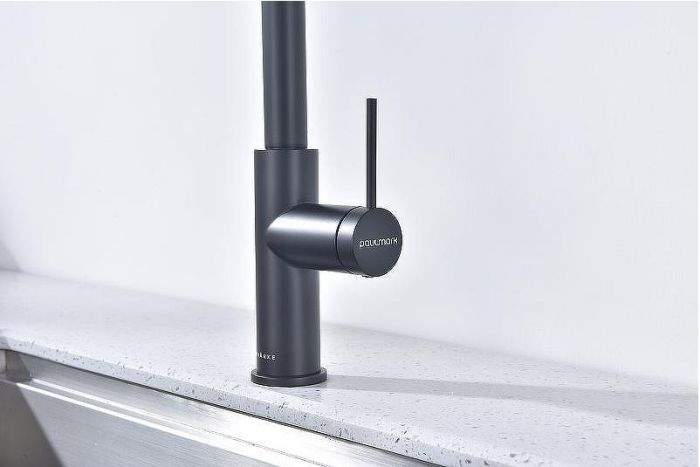 Смеситель для кухни Paulmark Galant Ga213077-AN Антрацит