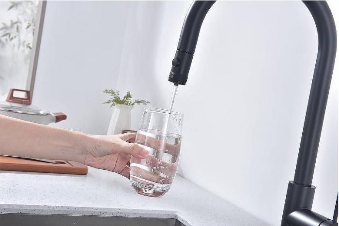 Смеситель для кухни Paulmark Galant Ga213077-AN Антрацит