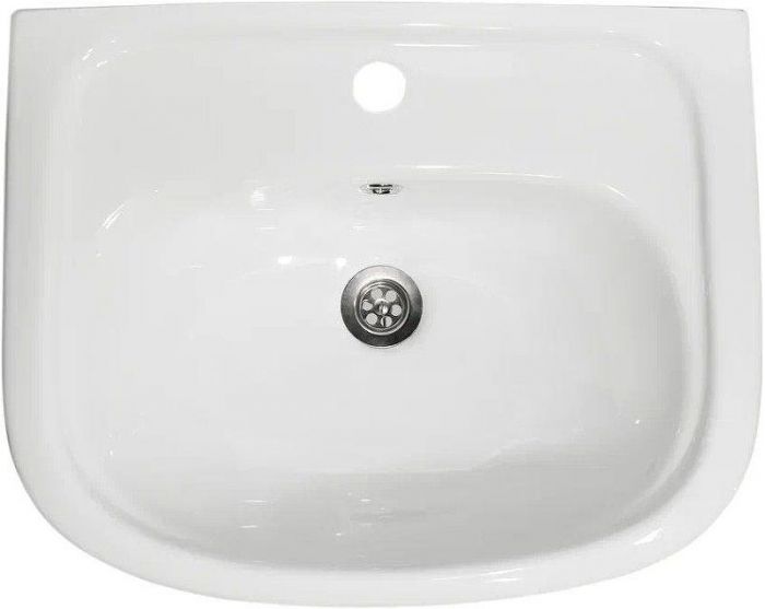 Тумба с раковиной DIWO Дмитров 50 цвет Белый