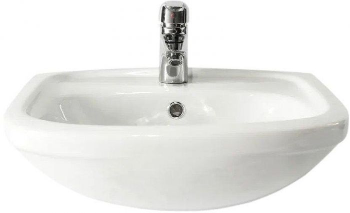 Тумба с раковиной DIWO Дмитров 50 цвет Белый