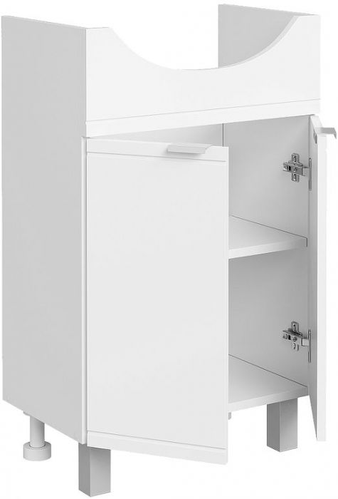 Тумба с раковиной DIWO Дмитров 50 цвет Белый