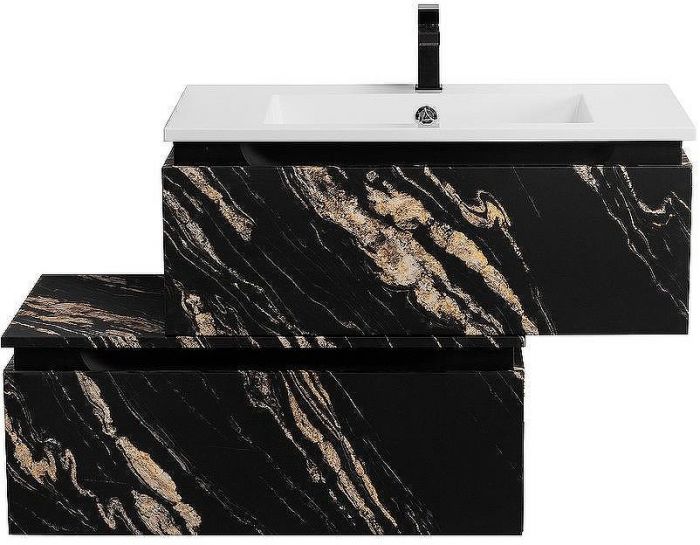 Тумба Cezares Slider 80 SLIDER-800-1C-PI-NF-P Черный фьюжн